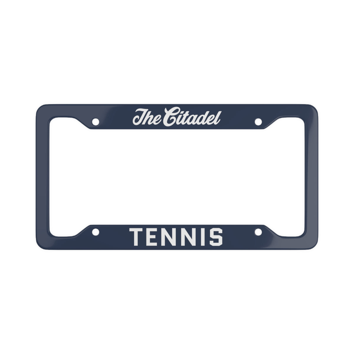 The Citadel, Tennis License Plate Frame