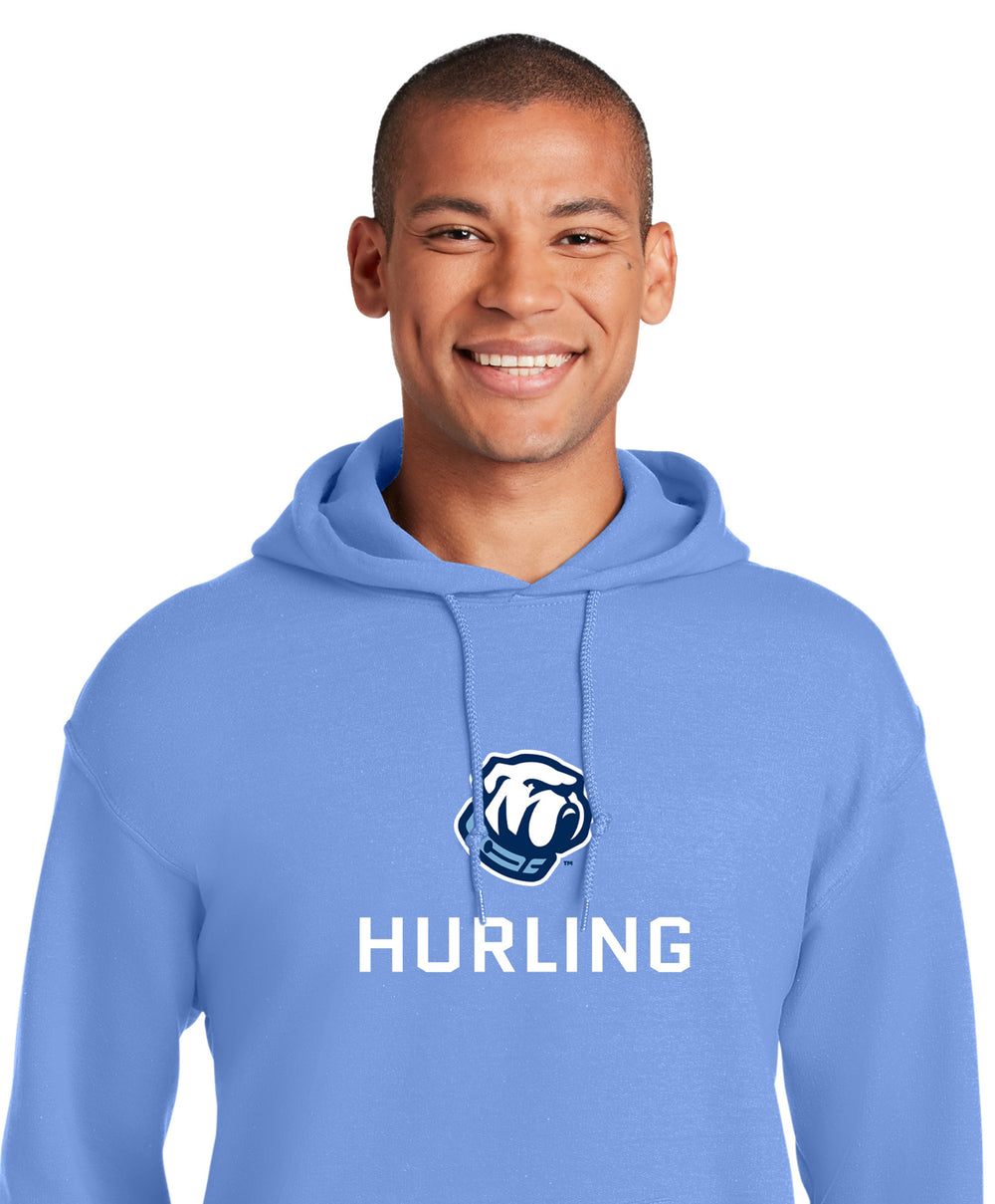 The Citadel Bulldog, Club Sports - Hurling,  Heavy Blend™ Hooded Sweatshirt-Carolina Blue
