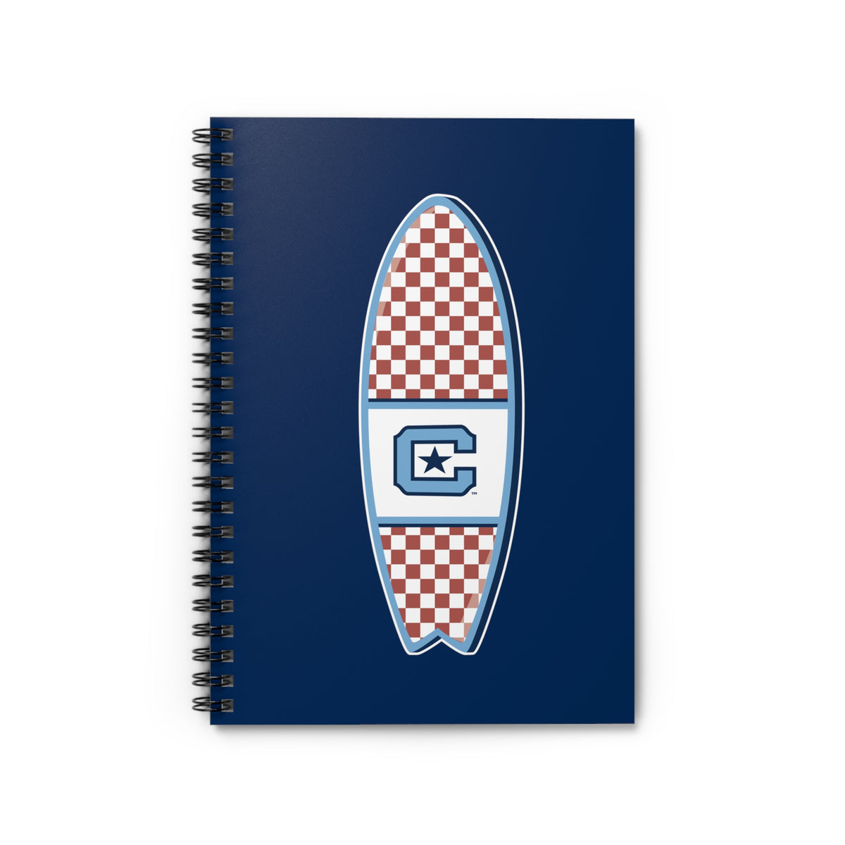 The Citadel Surfing Team, Spiral Notebook - Ruled Line