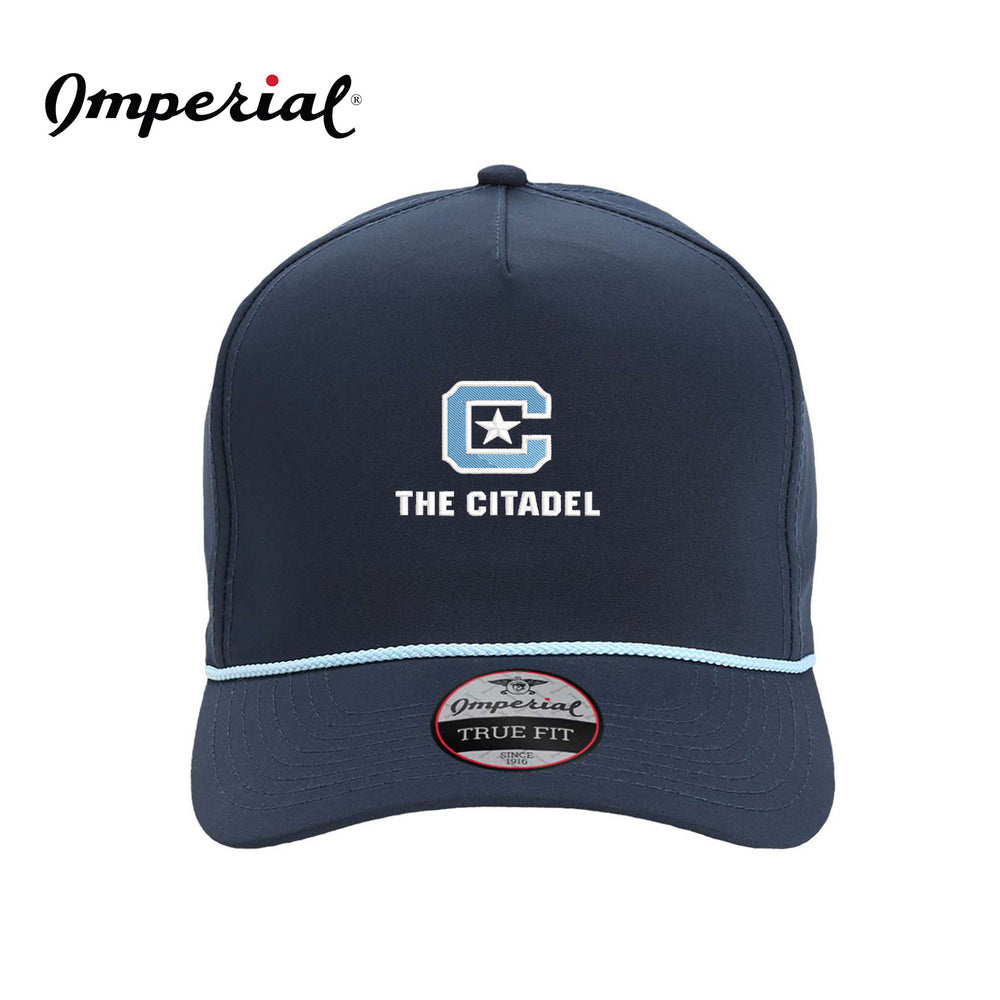 The Citadel, C Star, Imperial - The Wrightson Cap-Navy