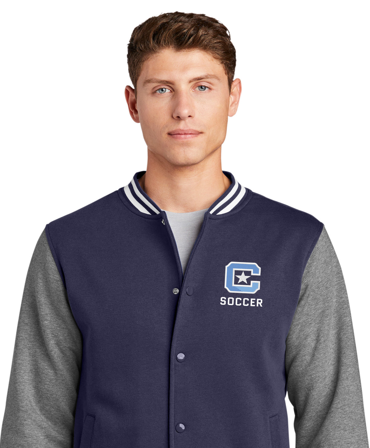 The Citadel C, Club Sports - Soccer Fleece Letterman Jacket