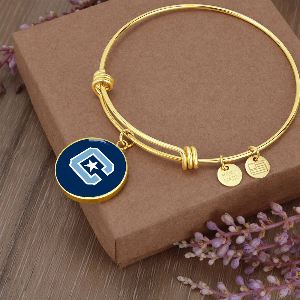 The Citadel, C - Star logo, Luxury Circle Bangle - Gold