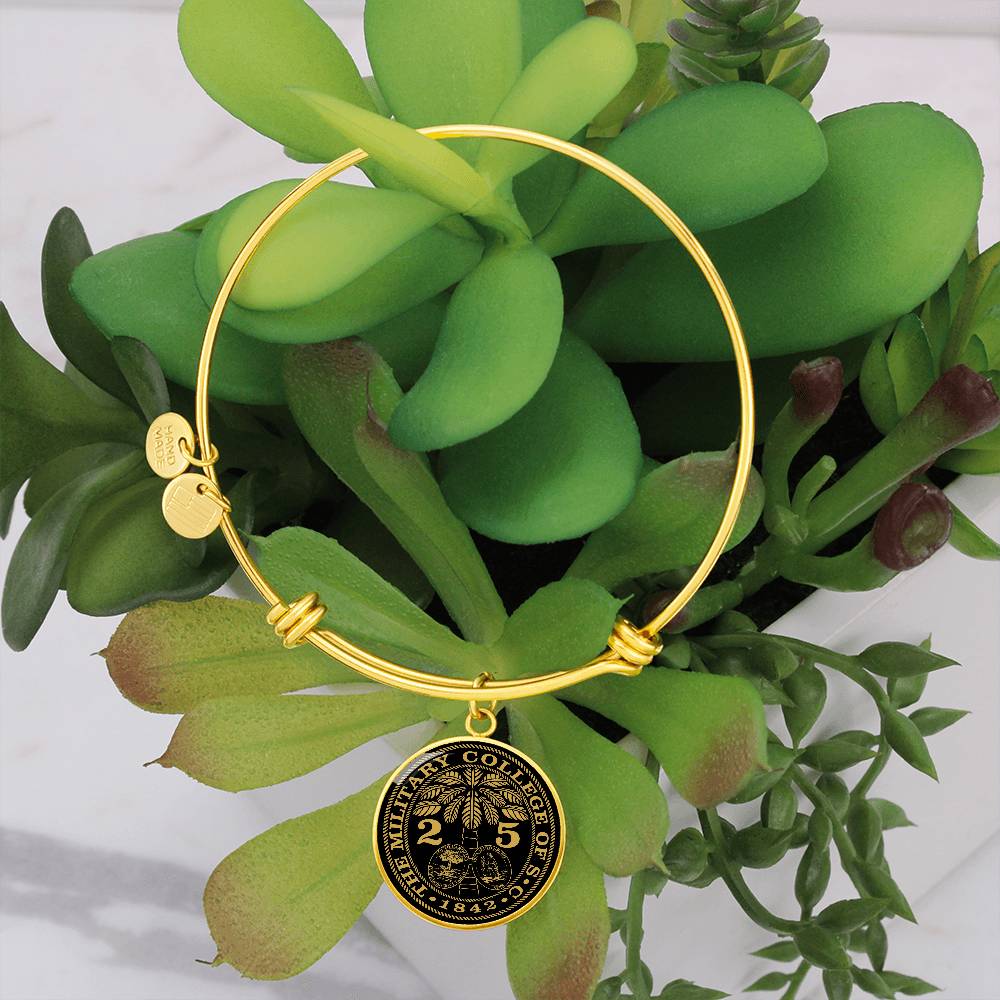 The Citadel, Class of YOUR YEAR,Optional engraveable Ring Bezel Pendant Bracelet