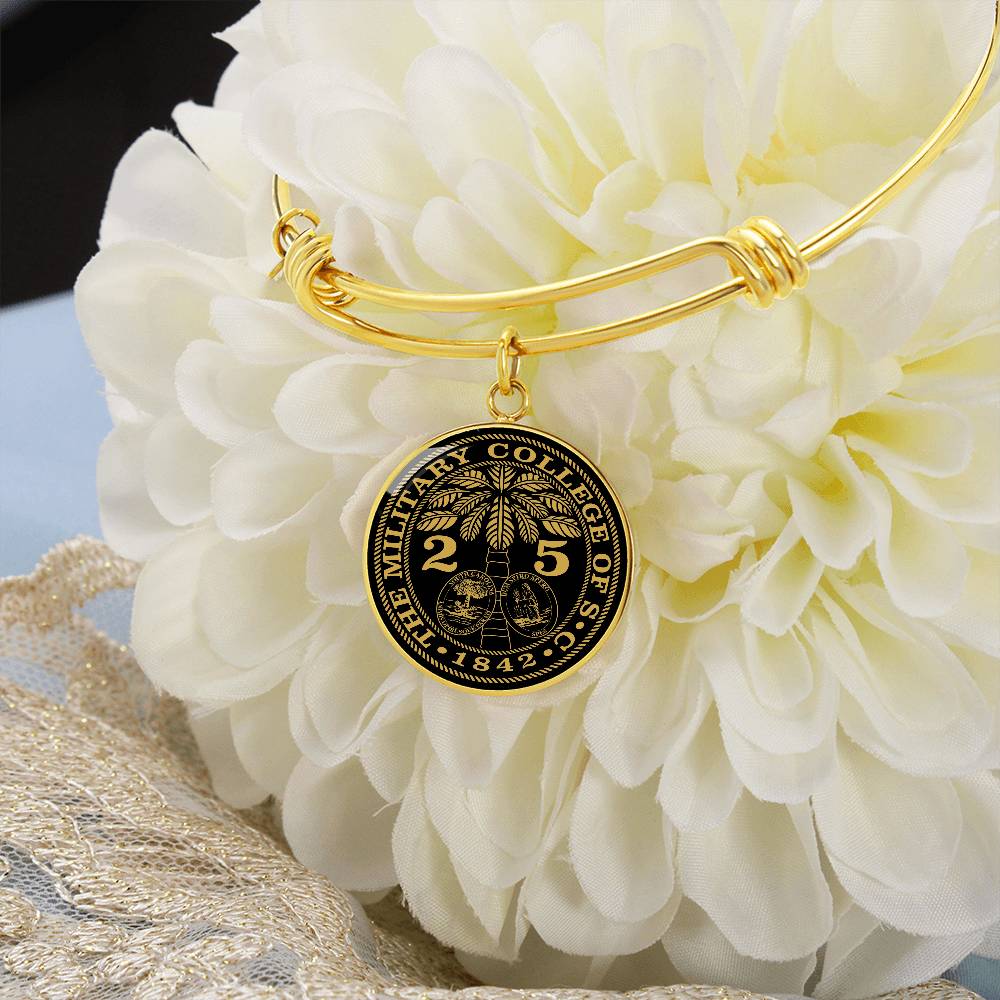 The Citadel, Class of YOUR YEAR,Optional engraveable Ring Bezel Pendant Bracelet