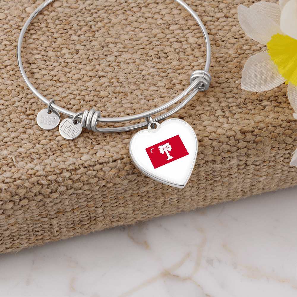 The Citadel, BRP Flag, Heart Bangle - Silver