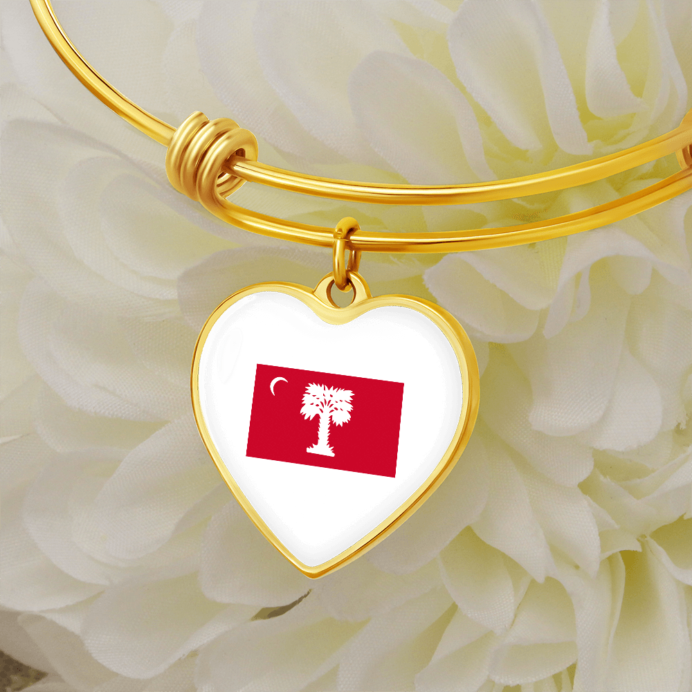 The Citadel, BRP Flag, Heart Bangle - Gold