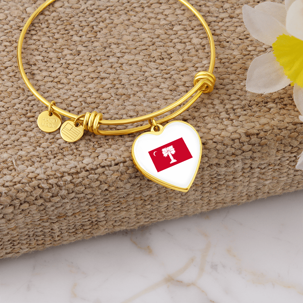 The Citadel, BRP Flag, Heart Bangle - Gold