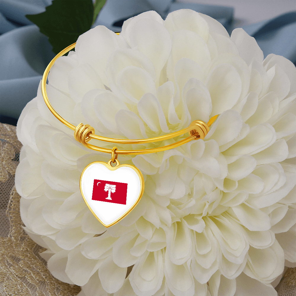 The Citadel, BRP Flag, Heart Bangle - Gold