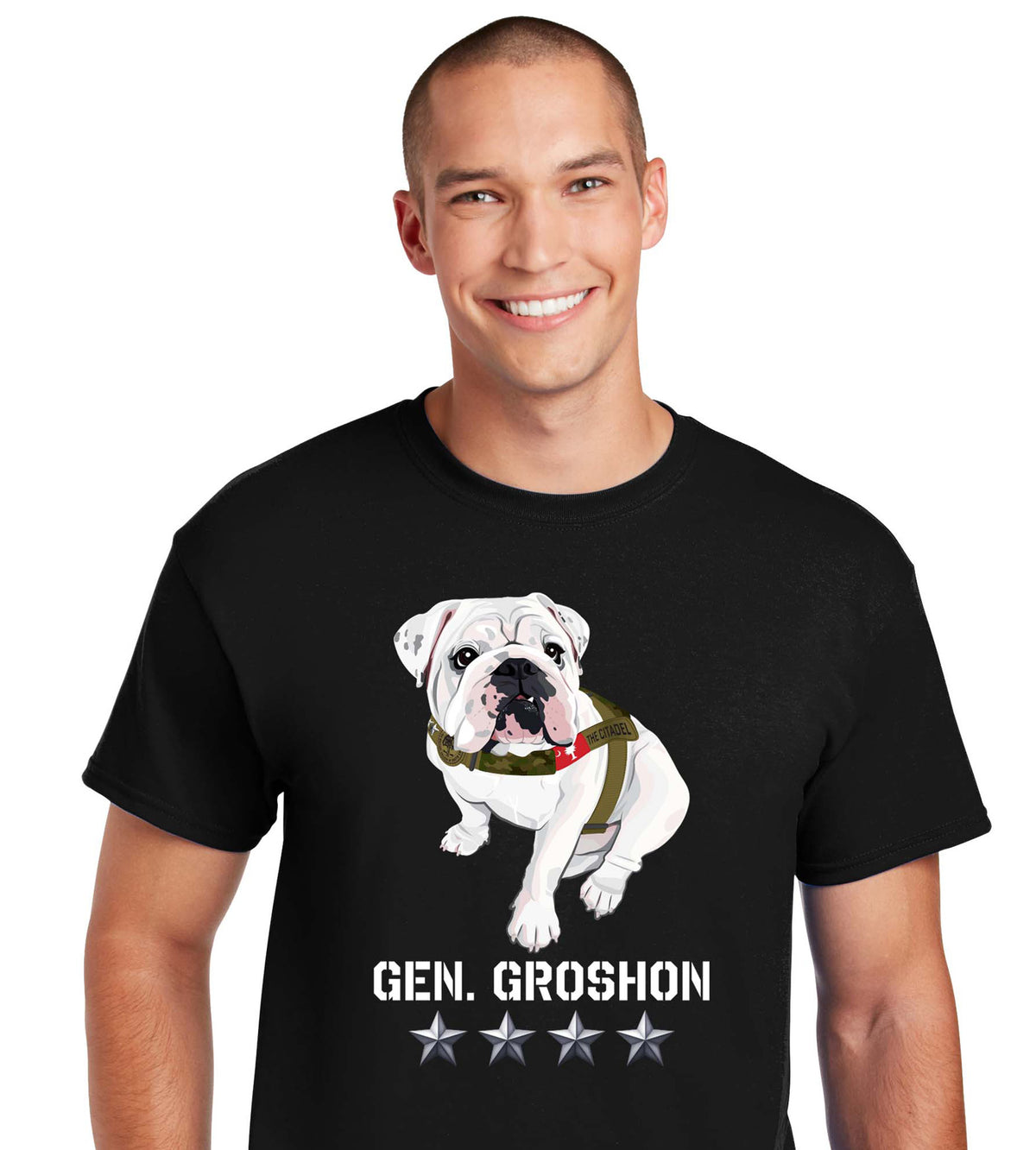 Gen. Groshon  DryBlend T-Shirt-Black