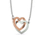 To My Wife With Love Interlocking Hearts
