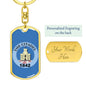 The Citadel, 1842, Custom Engravable Key Ring