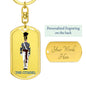 The Citadel, Cadet Inspired Engravable Keychain
