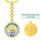 The Citadel, PT Barracks, Customized Engravable Keychain
