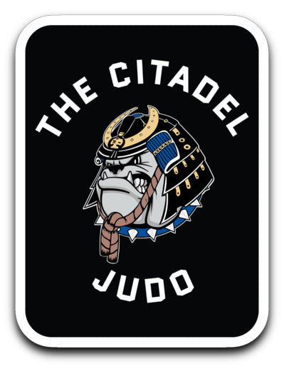 The Citadel Club Sport, Spike, Judo Decal 4"x3"