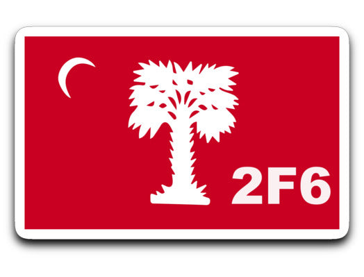 Class of 2026 F-Troop Big Red Sticker