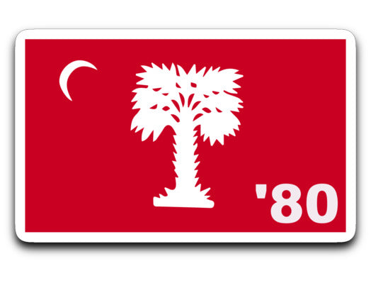 The Citadel Big Red Class of 1980 Sticker