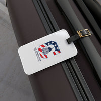 Load image into Gallery viewer, The Citadel, Alumni Club, Greater Washington D.C. Club Logo, White Luggage Tag
