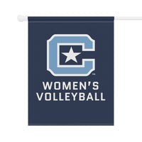Load image into Gallery viewer, The Citadel C, Sports - Women&#39;s Volleyball, Garden &amp; House Banner 12&quot;x18&quot;
