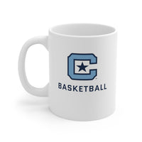Load image into Gallery viewer, The Citadel Block C Logo, Sports Basketball, Ceramic Mug 11oz
