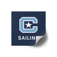 Load image into Gallery viewer, The Citadel, Sports Club, Sailing Square Stickers, Indoor\Outdoor
