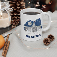 Load image into Gallery viewer, The Citadel, Holiday Barracks, Mug 11oz
