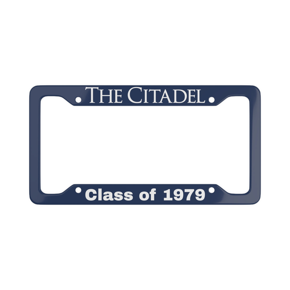 The Citadel Class of 1979 License Plate Frame