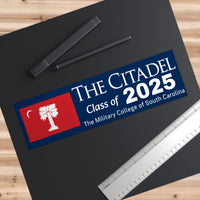 Load image into Gallery viewer, The Citadel Big Red Flag, The Citadel Class of (Your Year) Bumper Sticker
