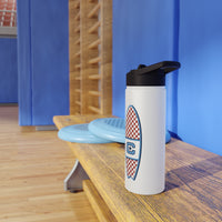 Load image into Gallery viewer, The Citadel, Surfing, Stainless Steel Water Bottle, Standard Lid

