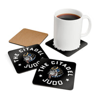 Load image into Gallery viewer, The Citadel, Club Sports - Judo, Corkwood Coaster Set of 4
