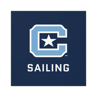 Load image into Gallery viewer, The Citadel, Sports Club, Sailing Square Stickers, Indoor\Outdoor
