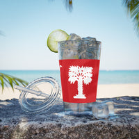 Load image into Gallery viewer, The Citadel, Big Red Flag, Sunsplash Tumbler with Straw, 16oz
