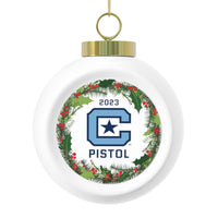 Load image into Gallery viewer, The Citadel, Club Sports, Pistol, 2023 Christmas Ball Ceramic Ornament
