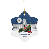 Load image into Gallery viewer, The Citadel, Christmas Jeep Spike, Ceramic Ornament, 2 Shapes
