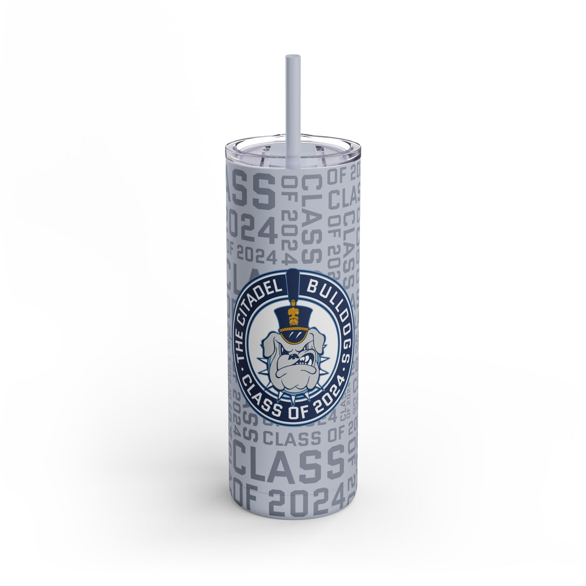 The Citadel, Class of 2024 Spike, Maars Maker Skinny Matte Tumbler, 20oz