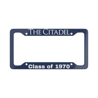 Load image into Gallery viewer, The Citadel Class of 1970 License Plate Frame

