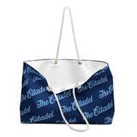 Load image into Gallery viewer, The Citadel Script Pattern Weekender Bag
