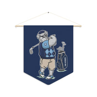 Load image into Gallery viewer, The Citadel, Golfing Spike, Wall Pennant
