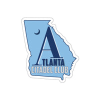 Load image into Gallery viewer, The Citadel, Atlanta Citadel Club, Alumni, Kiss-Cut Stickers
