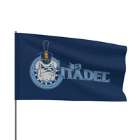 Load image into Gallery viewer, The Citadel Spike Mascot in C Flag - 36&quot; x 60&quot;
