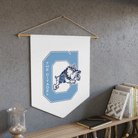 Load image into Gallery viewer, The Citadel, Vintage C, Jumping Bulldog Pennant
