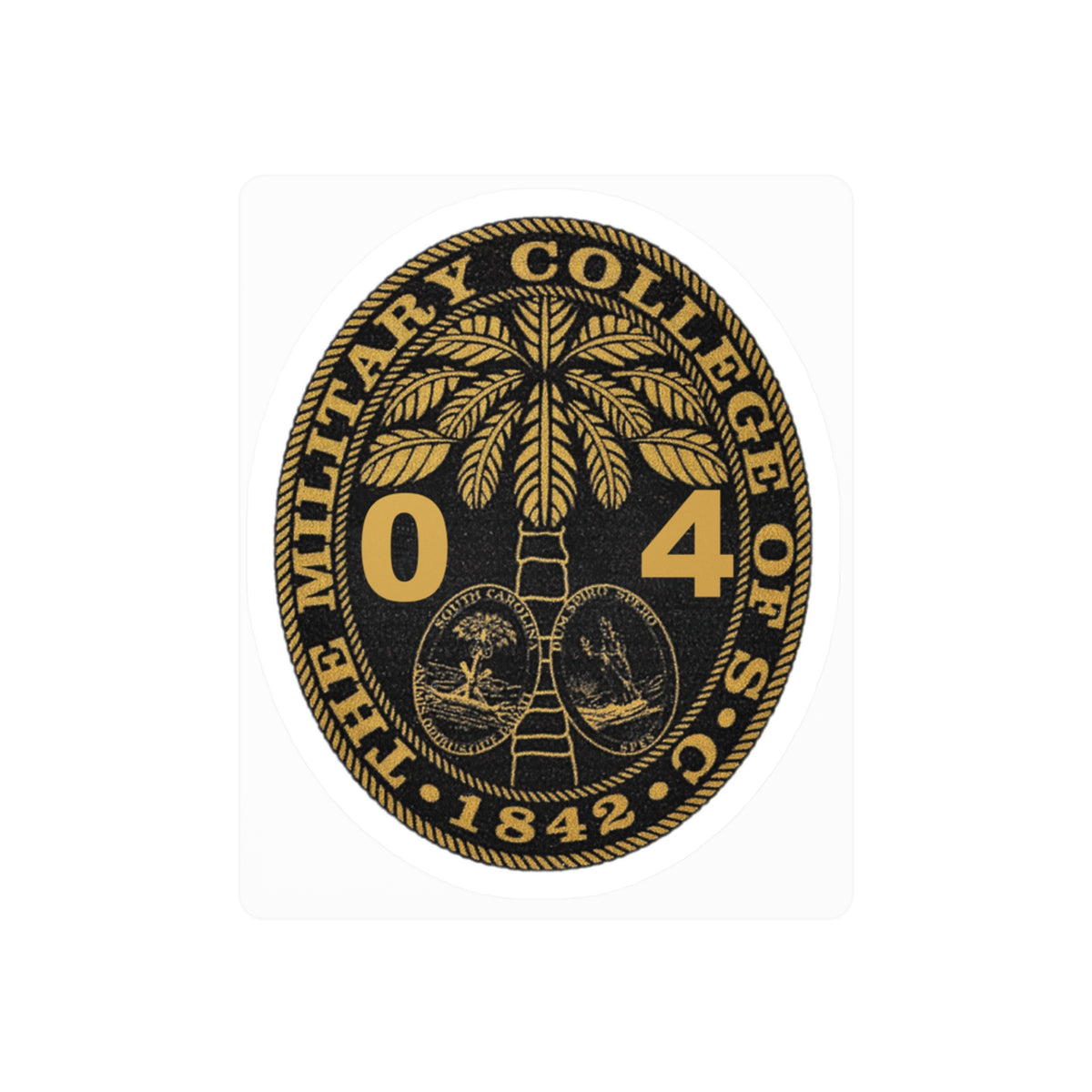 The Citadel, Class of 2004, Ring Bezel Sticker