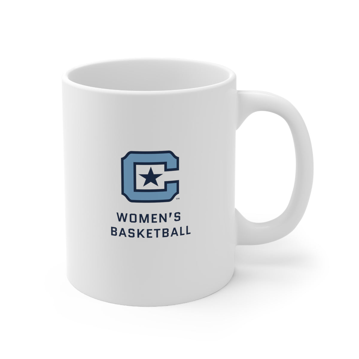 The Citadel Block C Logo, Sports Women's Basketball, Ceramic Coffee Mug 11oz