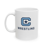 Load image into Gallery viewer, The Citadel Block C Logo, Sports Wrestling, Ceramic Mug 11oz
