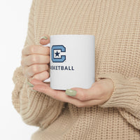 Load image into Gallery viewer, The Citadel Block C Logo, Sports Basketball, Ceramic Mug 11oz
