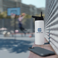 Load image into Gallery viewer, The Citadel, Surfing Team, Stainless Steel Water Bottle, Standard Lid
