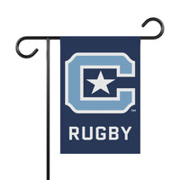 Load image into Gallery viewer, The Citadel, Club Sports Rugby, Garden &amp; House Banner - Navy

