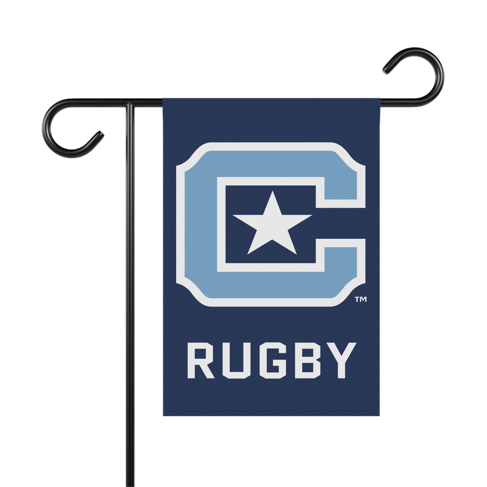 The Citadel, Club Sports Rugby, Garden & House Banner - Navy