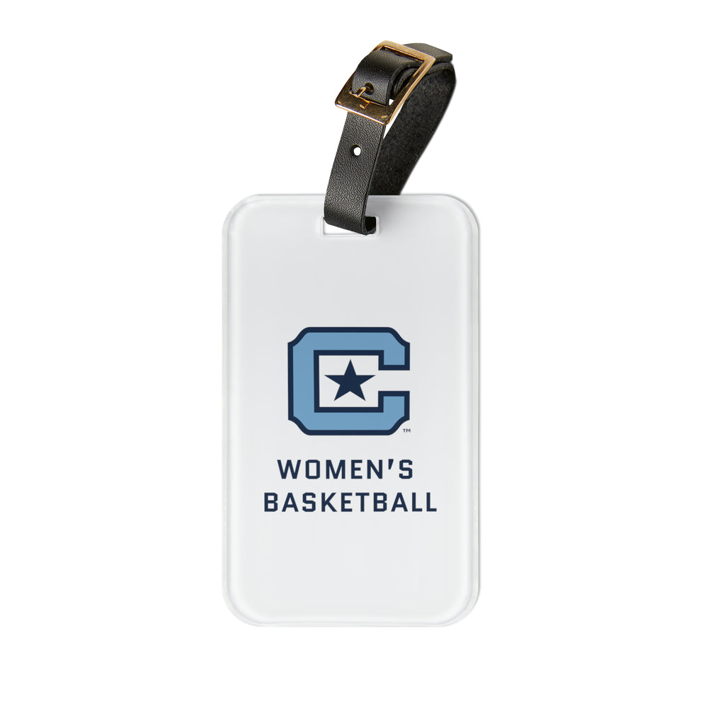 The Citadel Block C Logo, Sports Women's Basketball, Luggage Tag
