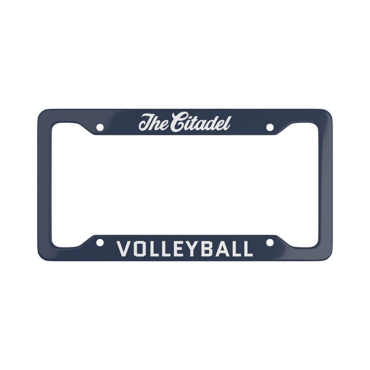 The Citadel, Volleyball License Plate Frame