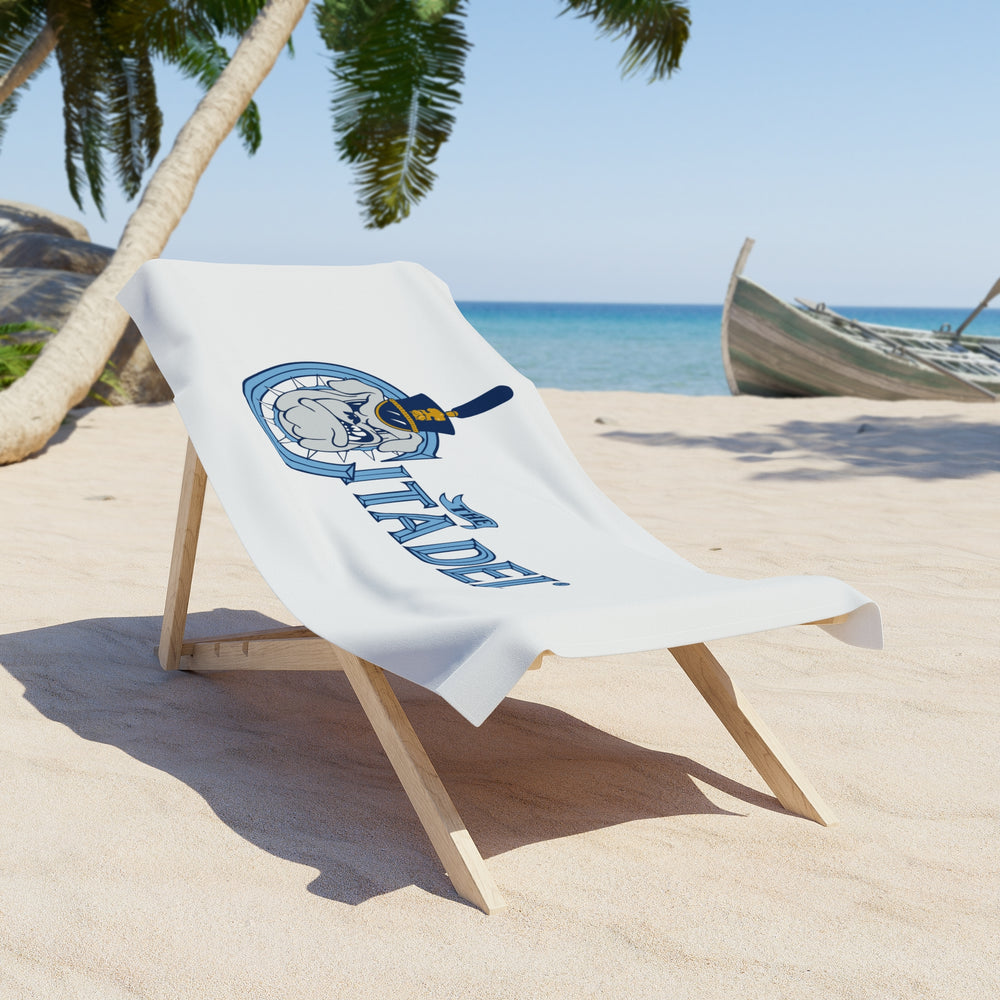 The Citadel, C Spike, White Beach Towel